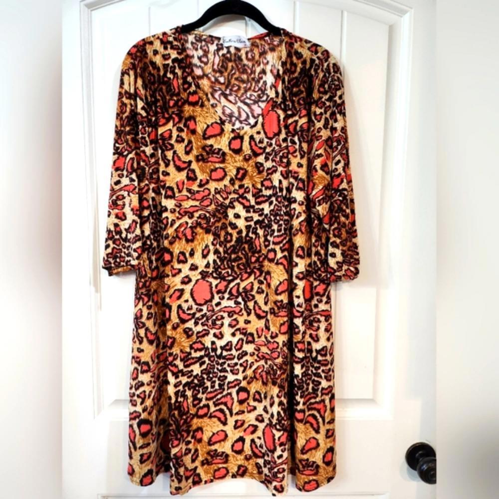 NWT Southern Charm, XL, Red/Tan